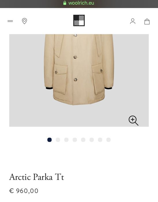 Woolrich парка пуховик Оригинал