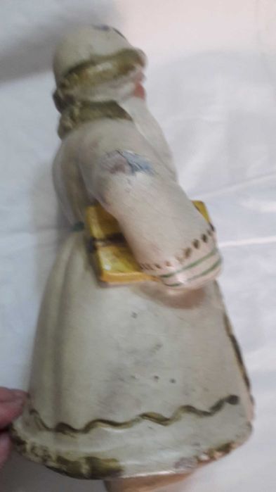 Дед Мороз под Ёлку . Папье-маше . 50 гг