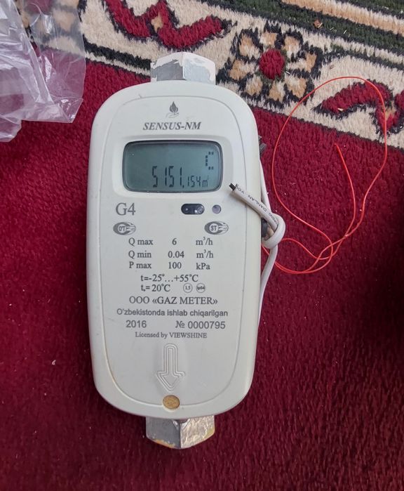 Всё из дома! Газ счётчик SENSUS-NM G4 требуется ремонт