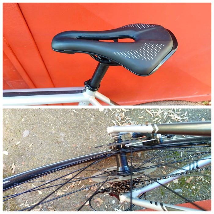 Gravel Cannondale XL 2x11 vit. cube