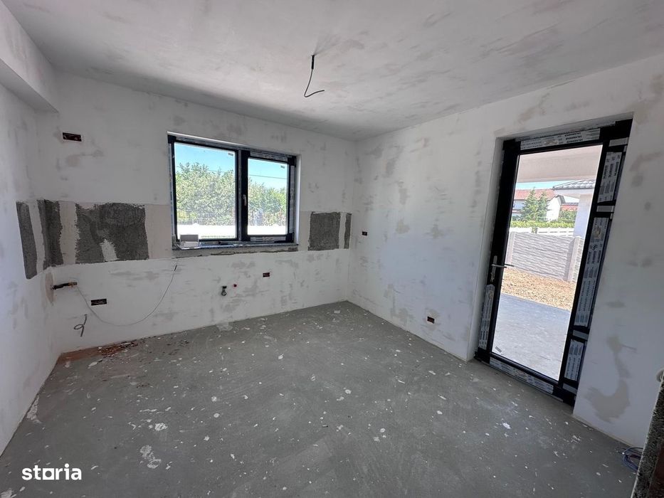 Casa pe parter cu 3 dormitoare in Domnesti