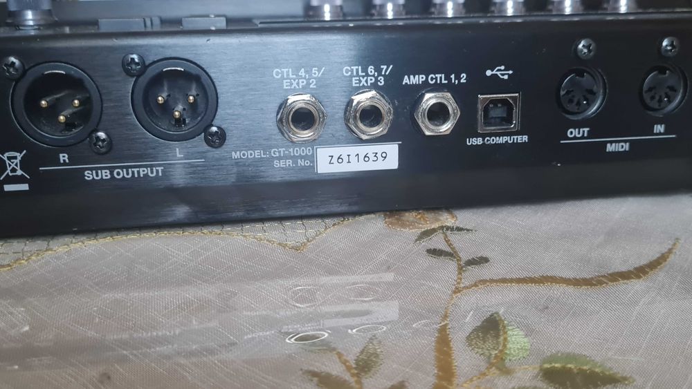 BOSS GT-1000 Процесор