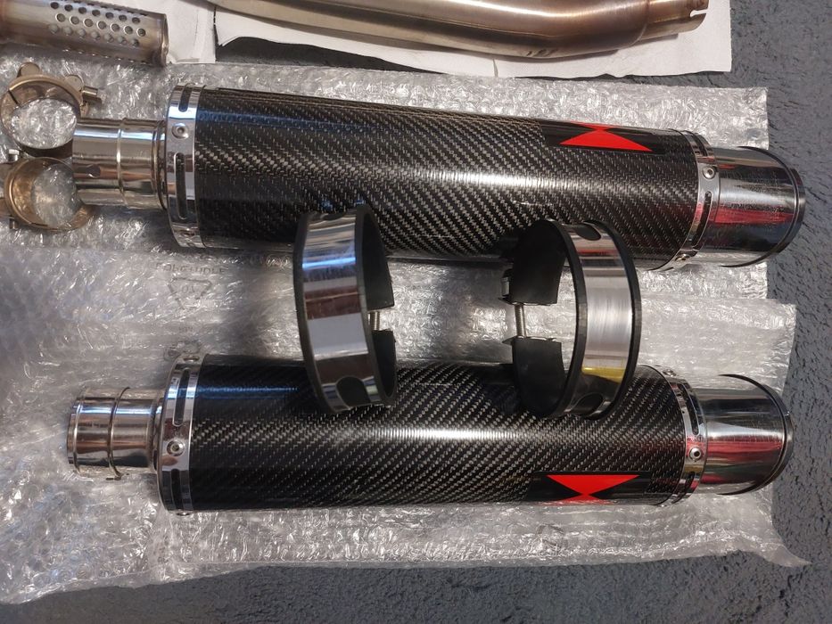 Vand evacuări Hayabusa carbon BlackWidow