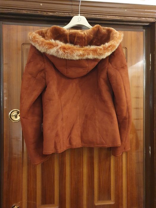 Haina scurta de blana artificiala