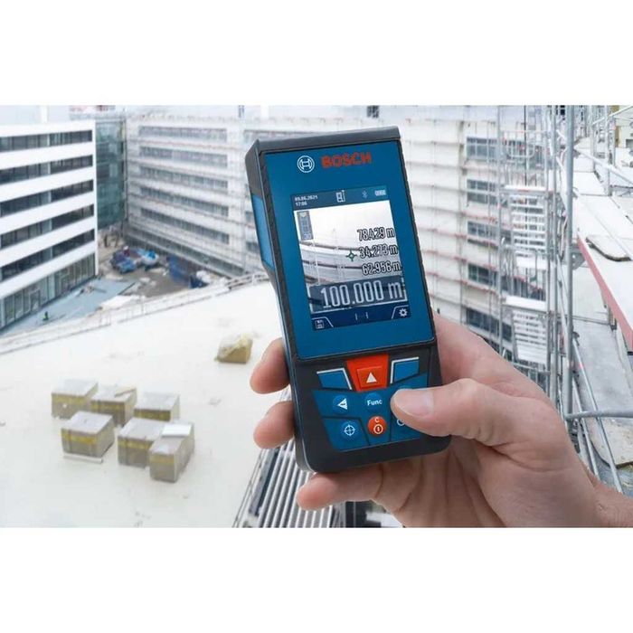 Лазерна ролетка Bosch GLM 100-25 C Professional, 100 м, Bluetooth