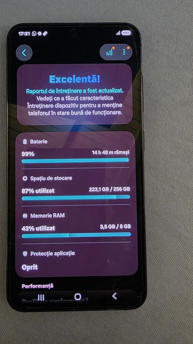 Samsung Galaxy S23 , 256gb (ca nou)