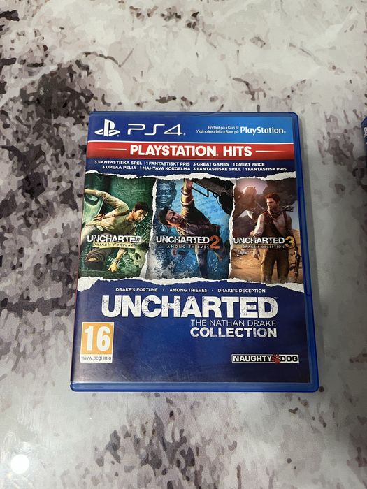 Продавам uncharted 4 и uncharted nathan drake collection