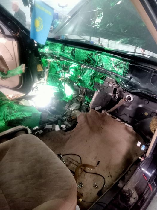 Промывка,Замена радиатора печки