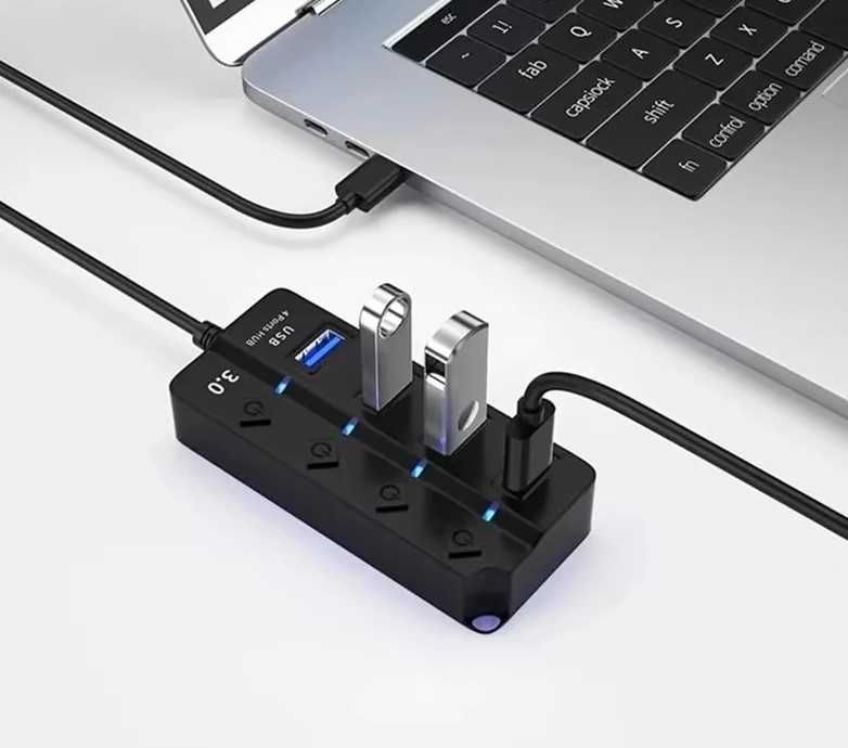 Hub usb 3.0-  4 in 1 - comutator on off