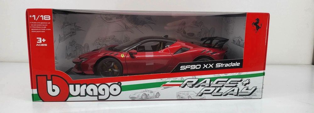 Macheta auto Ferrari SF90xx Stradale 1/18 Bburago