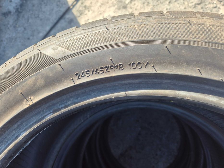 2 Anvelope de VARA - 245/45/18 100Y - Hankook Ventus EVO 3 - CA NOI - DOT 2024 !