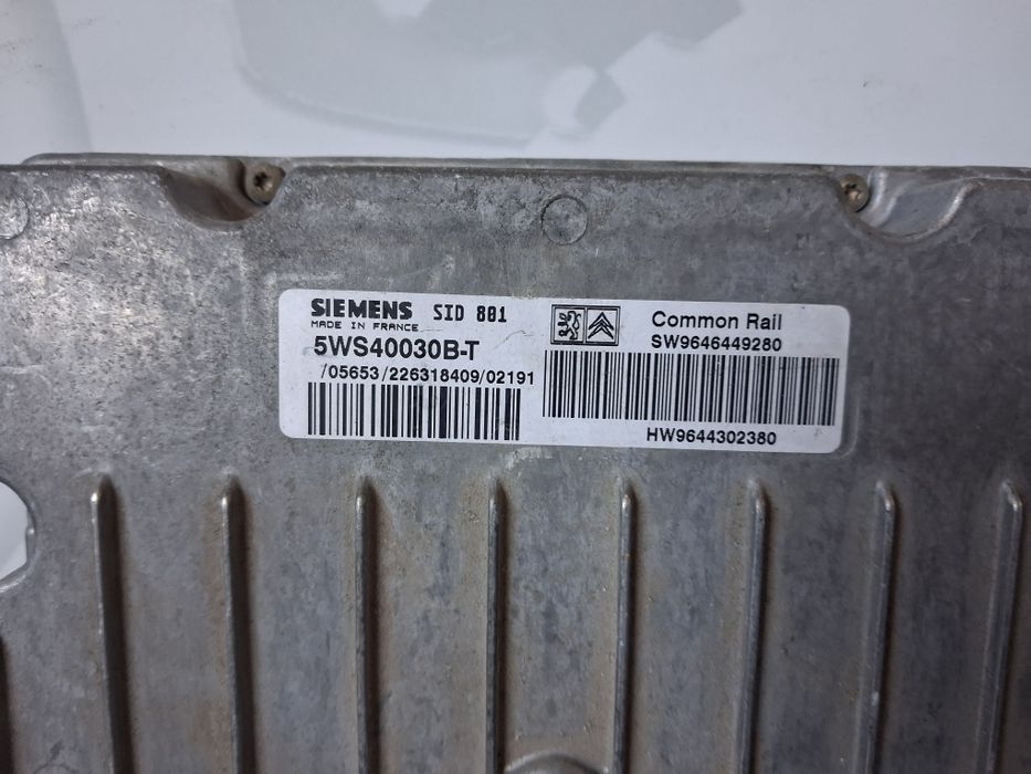 Компютър двигател Peugeot 307 2.0hdi