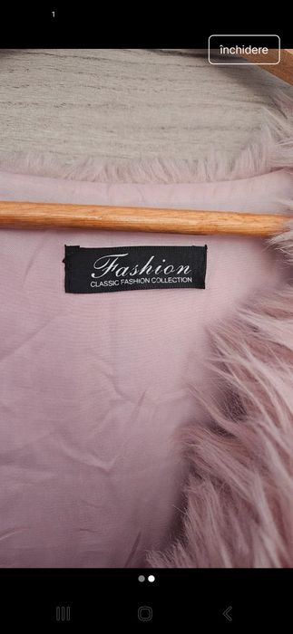 Blanita tip vesta roz