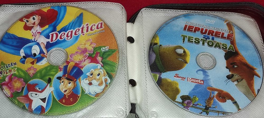 25 DVD. desene animate lb. romana impecabile