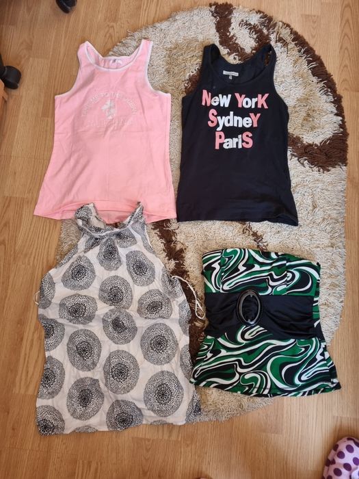 Bluze noi+tricouri la 10 ron