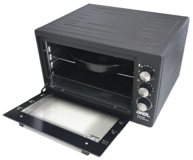 Настольная электропечь Akel черный