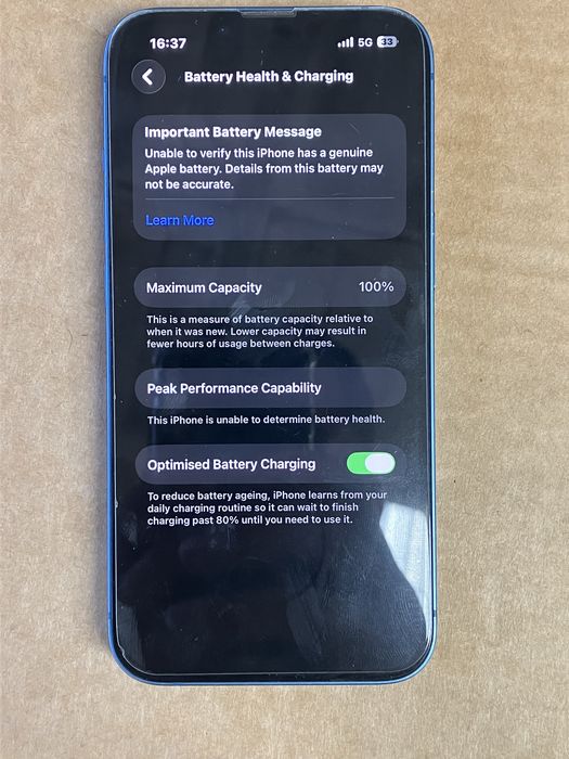 Iphone 13 Blue 100% батерия