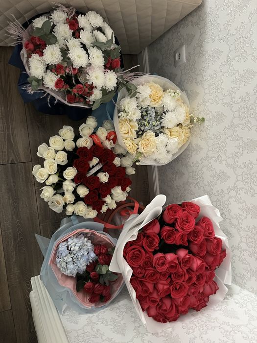 Цветы купленные вчера