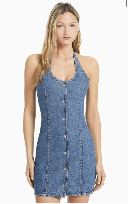 Дънкова рокля Bershka