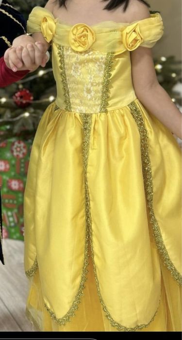 Платье Белль, новогодний костюм