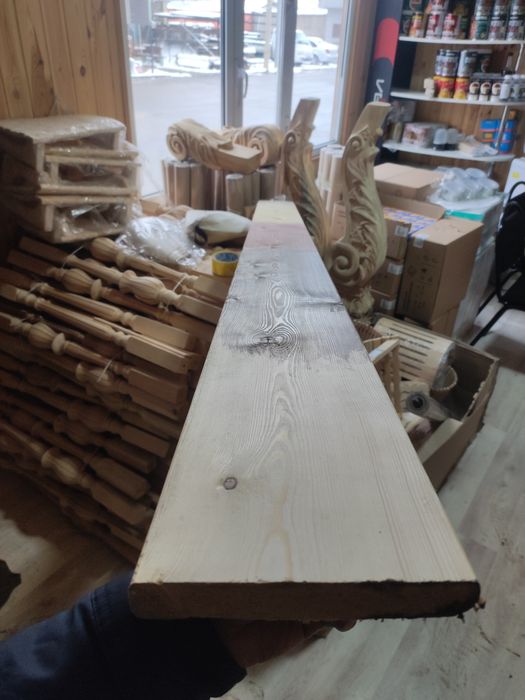 Скамеечные брус, лавочный брусок