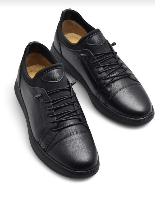 Унисекс ортопедични спортни обувки от естествена кожа