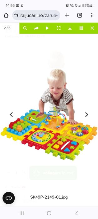 Jucarie Cub activități 6 în 1