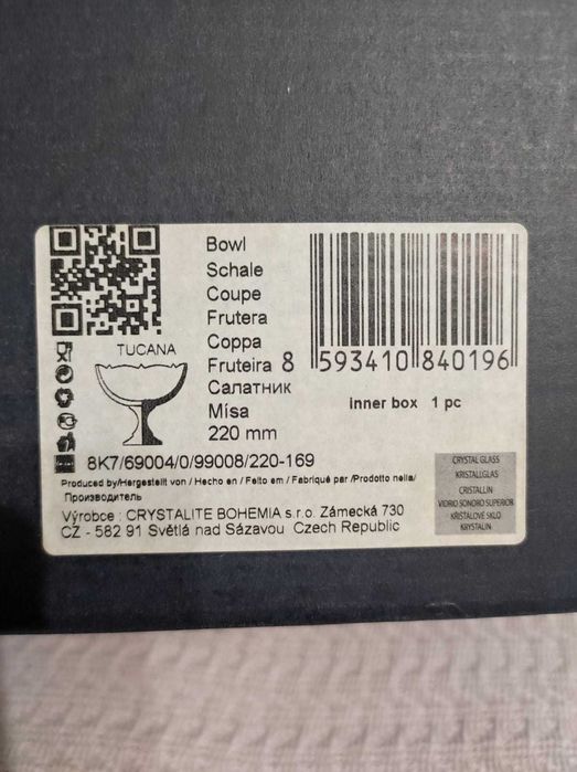 Ваза Crystalite Bohemia