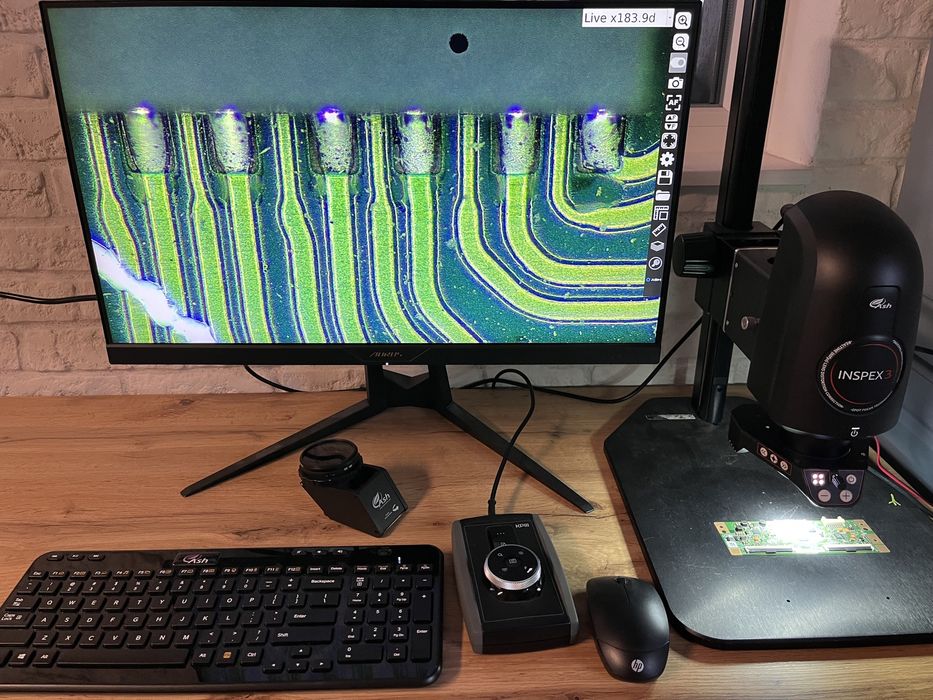 Video Digital Camera Microscop ASH Inspex 3