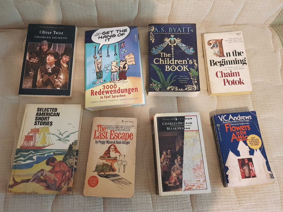 Carti engleza-8 buc- nivel B1,B2