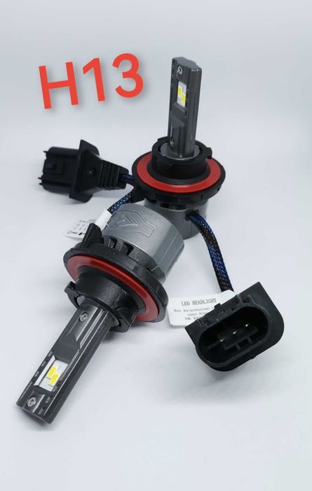 Лед Крушки *CANBUS* 16000 lum.H1 H4 H7 H8 H9 H11 H13 + Подарък LED T10