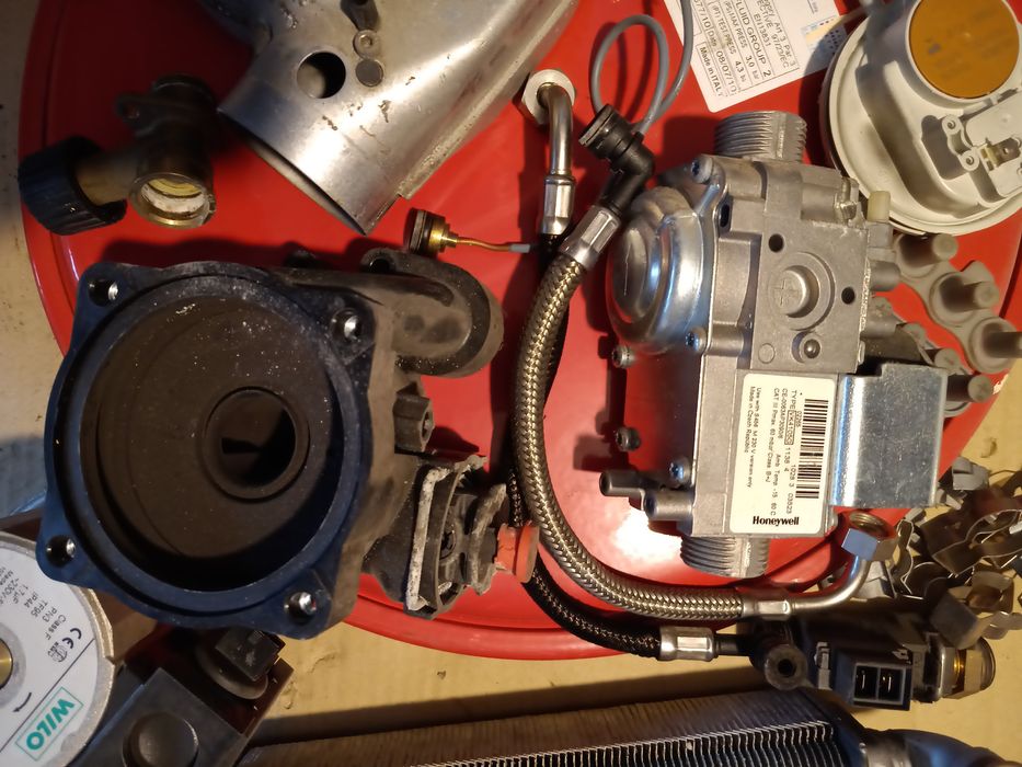 Westen quasar D 24 ff Schimbator de caldura Placa electronica Vana gaz