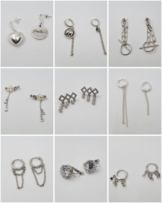 Сребърни обеци / обеци