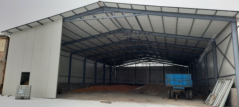 Vând hale metalice  asiguram si montaj lucrăm fără avans