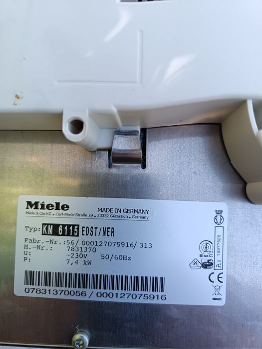 Plita inducție Miele KM6115