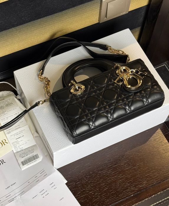 Сумка Dior Small Lady D-Joy Cannage leather bag