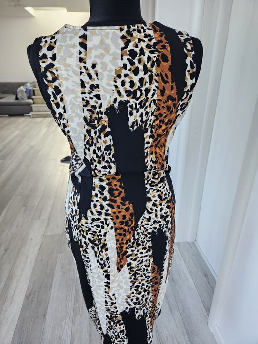 Animal print sexy dress