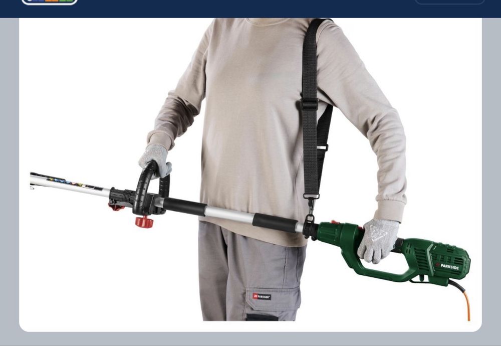 Trimmer electric pentru gard viu Parkside, PEHSL 710 A1, lungime 2,6m, putere 710W, accesorii incluse