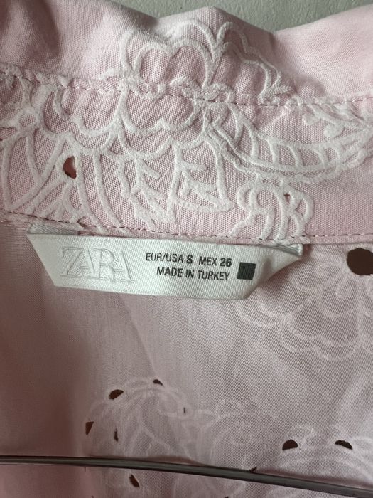 Розова риза Зара размер S