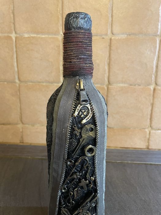 Sticle vin decorate manual