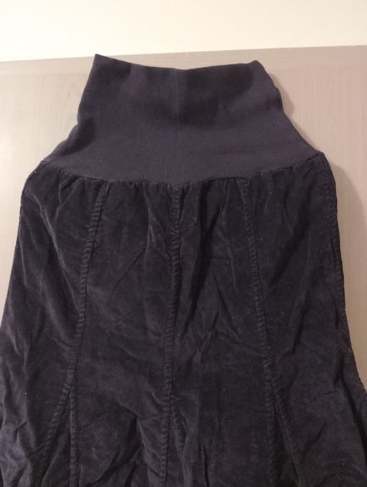 Дълга лилава пола, М размер