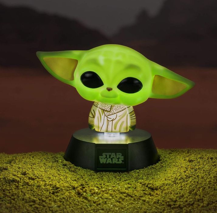 Нощна лампа Grogu (Baby Yoda) - Star Wars