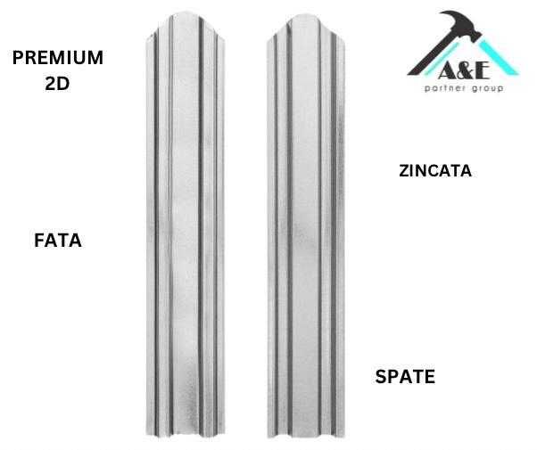 Sipca Metalica !Vopsita lucios/mat dulblu vopsita