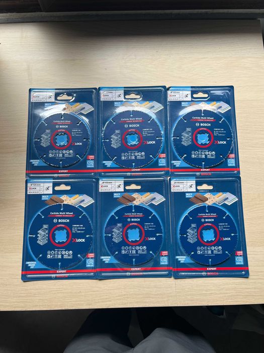 Disc pentru flex cu carbura metalica Bosch Multi Wheel 125 mm, lemn