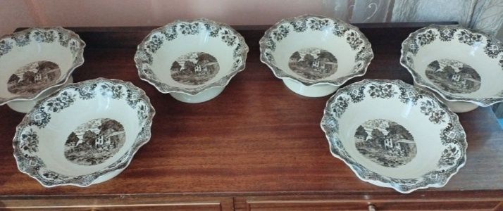 Посуда. Салатницы старая Англия.