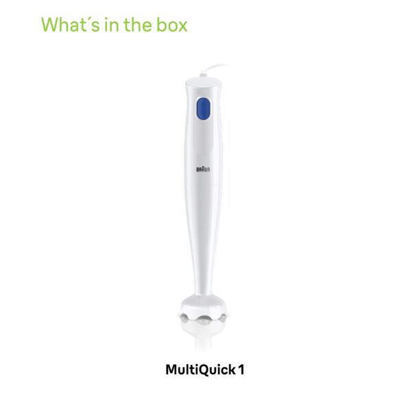 Ръчен пасатор Braun MultiQuick 1 MQ10.000P – като нов