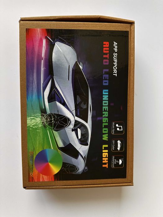 Underglow lumini ambientale sub masina RGB ambient LED dinamic