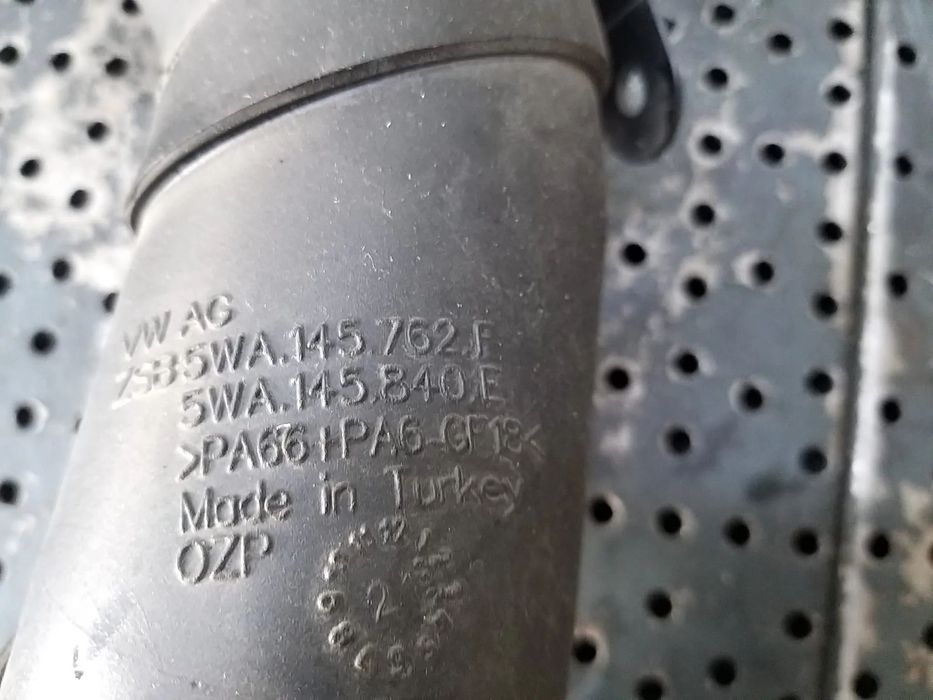 Furtun tub intercooler 2.0 gti vw golf 8 5wa145762f 5wa145840e 5wa145828f