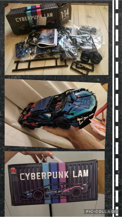 Конструктор тип LEGO TECHNIC Lamborgini /Bugatti