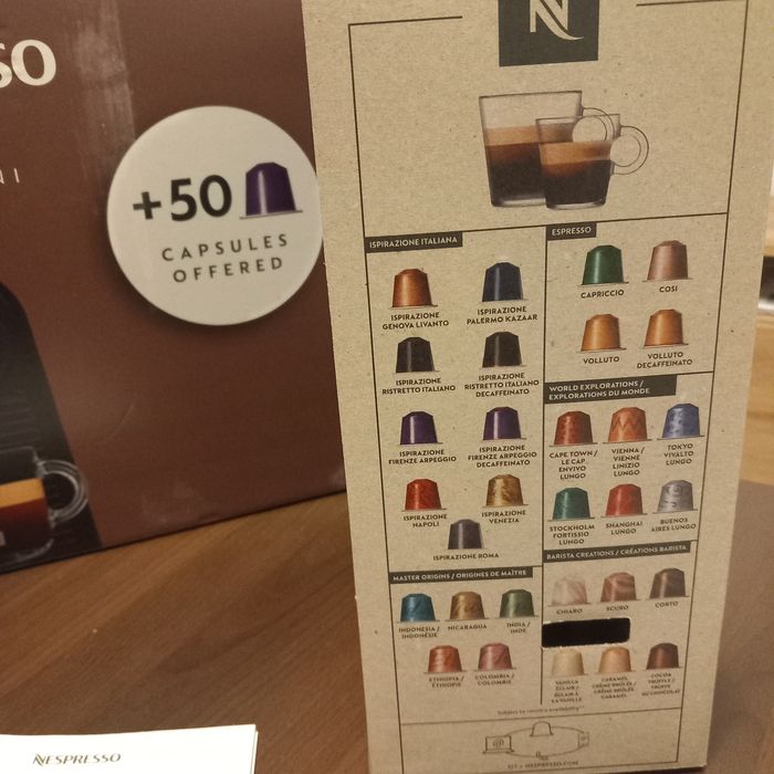 250 Ron Delonghi Nespresso essenza mini